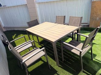 Patio table set