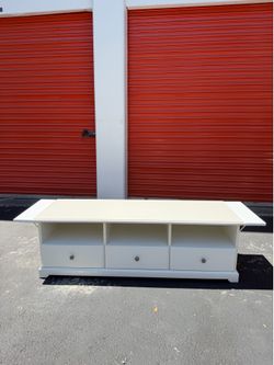 White coffee table