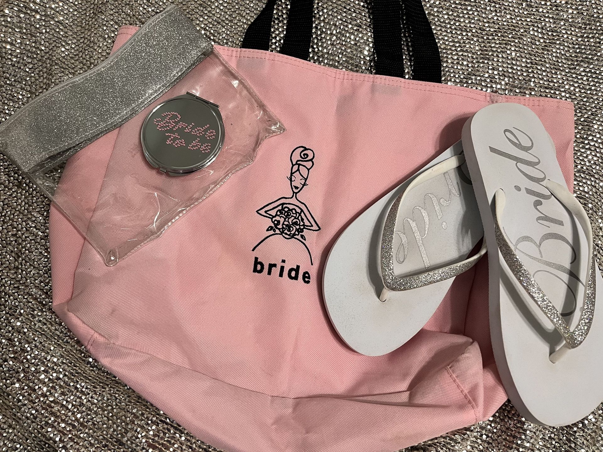 New Bride Tote Bag With Goodies