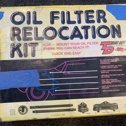 Oil Filter Relocating Kit