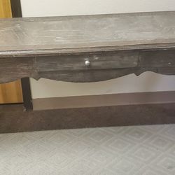 Gray Wash Sofa Table