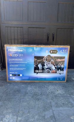 MV 43QD6 43” Hisense smart 4k Qled tv