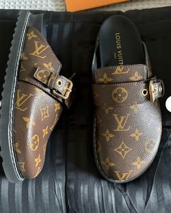 Brown Flat Comfort Clog