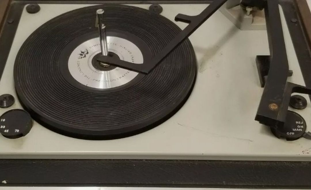 Vtg Longines Symphonette Stereo Turntable LSP- Record Player