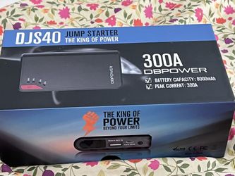 Portable jump starter