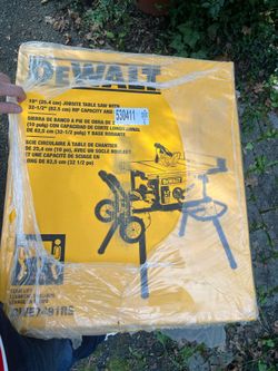 DeWalt brand new unopened with receipt and warranty