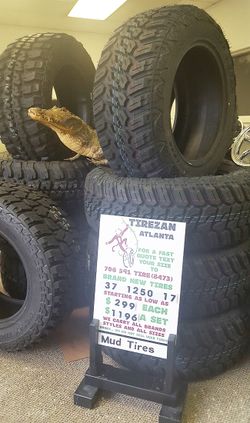 37 1250 17 MT BRAND NEW TIRE TIRES $299 EACH $1196 SET