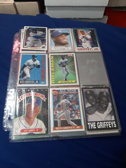 18 Ken Griffey Jr Baseball Cards