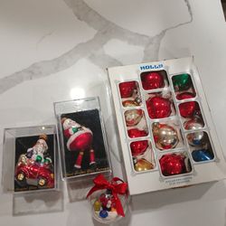 Vintage Christmas Ornaments 