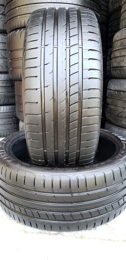 245/40/20 GOODYEAR EAGLE F1 ASYMMETRIC 98% TREAD USED TIRES