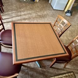 Dining Table & 4 Chairs