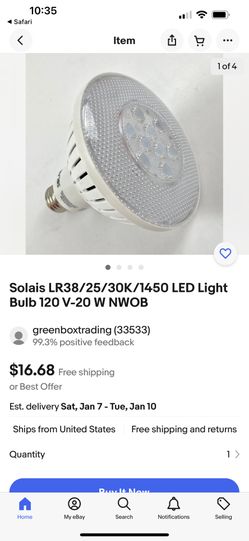 16 Bulbs 10 Bucks Each New 16