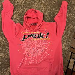 Pink Sp5der Hoodie 