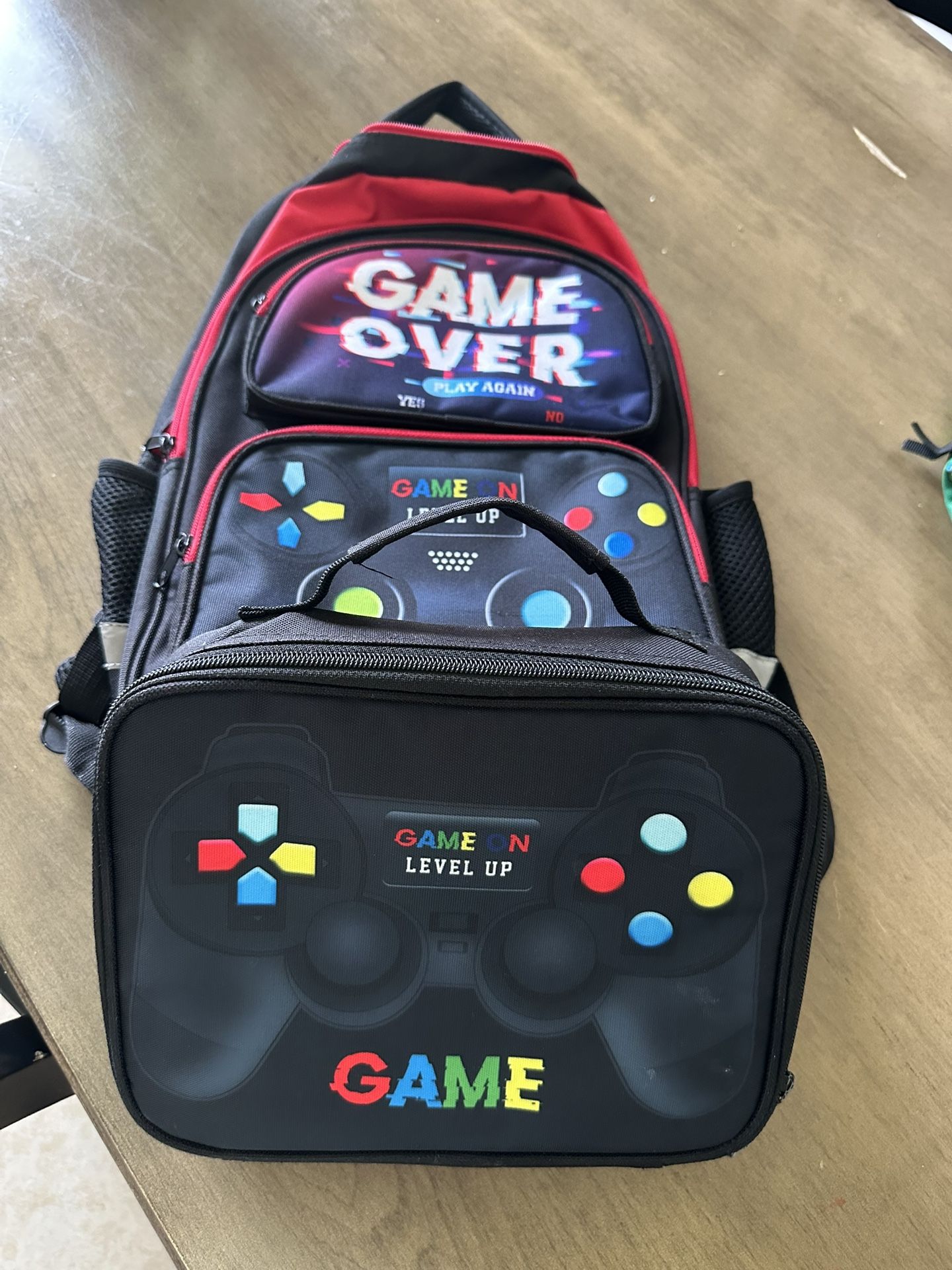 Boys backpack & lunchbox