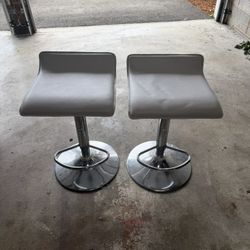 White Barstools (2)