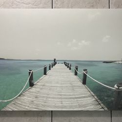 Beach Walk Canvas Photo