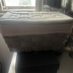 New Small Gray Storage Basket 💙💙