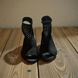  Skeleton High Heels sexy!!! Stretchy!!! 6 1/2