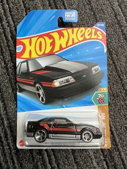 Hot Wheels ‘92 Black Ford Mustang – Brand New | Foxbody