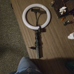 Ring Light, Phone Holder