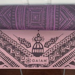 Gaiam Reversible Yoga Mat 68”x24” just $8
