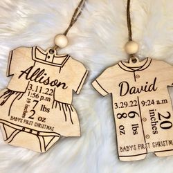 Babies 1st Christmas Ornaments 