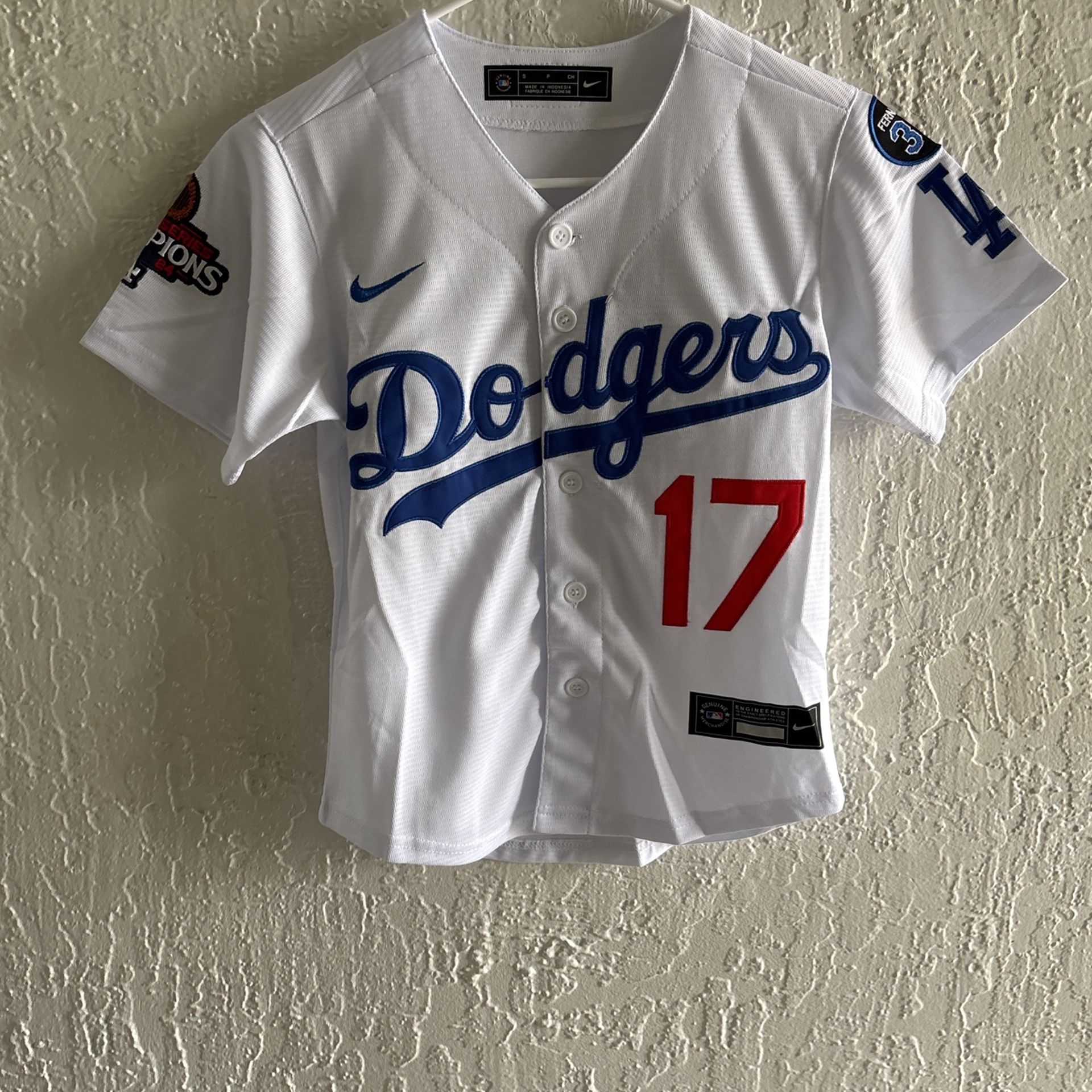 Kids Dodgers Jerseys Size S