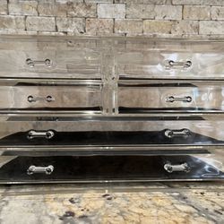Acrylic Jewelry/Makeup/Shortage Box