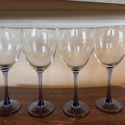 Stemware/ Wine Glasses Set Of 4