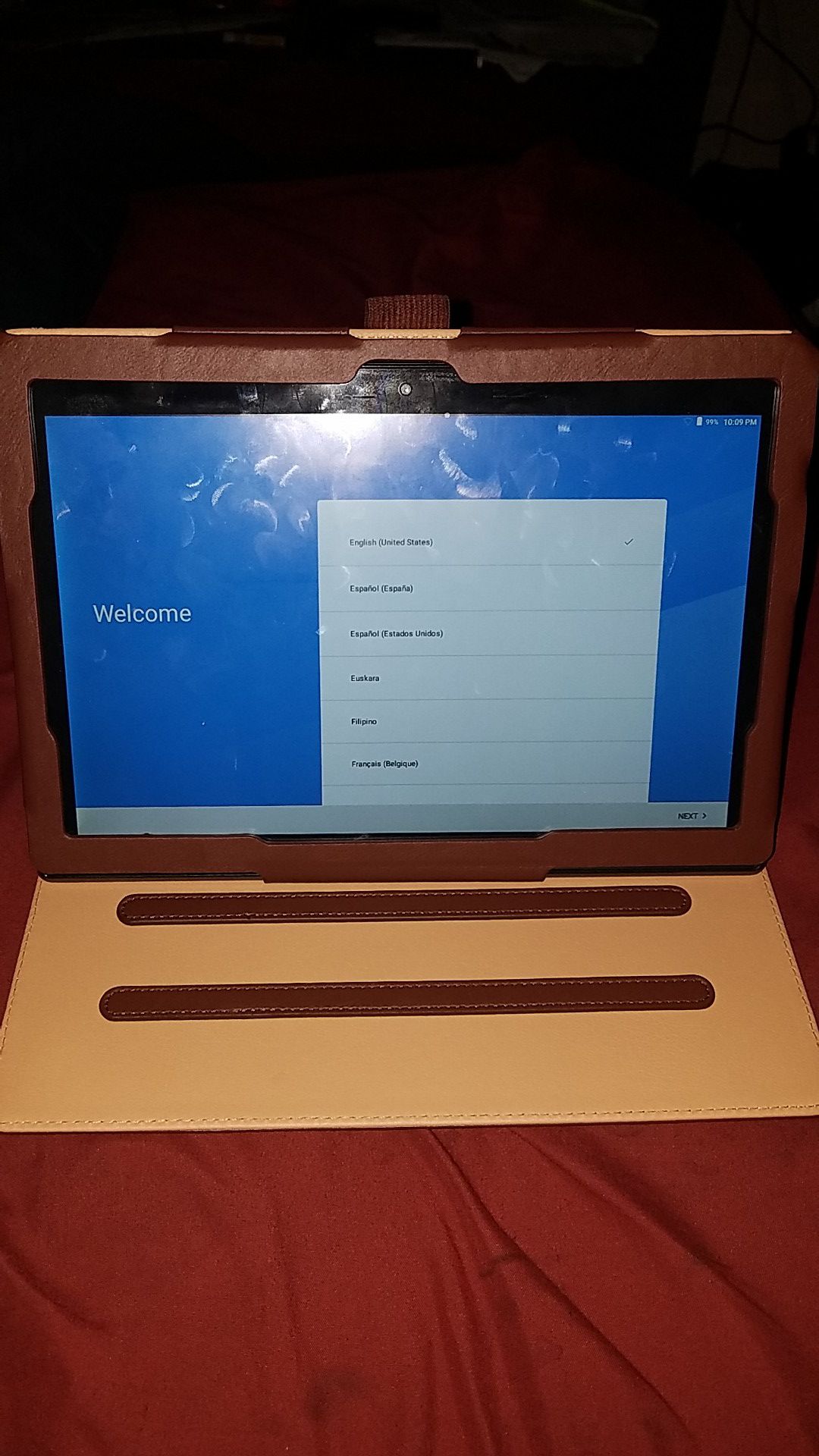 LENOVo tablet powered by android