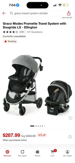 Graco Modes Pramette Travel System with Snugride LX