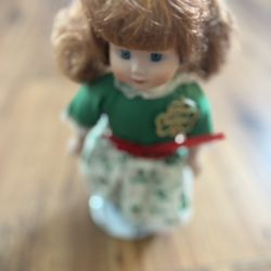 Small Vintage Porcelain Doll 