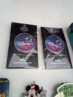 Doctor Who x Disney+ Enamel Pin Set of 2