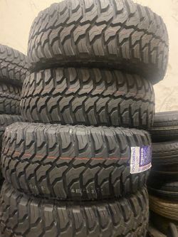 4x mud tires 285x75-16 $560 price firm no bargaining