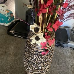 Artificial Flower In Vase. 