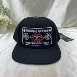 Brand new black trucker hat.