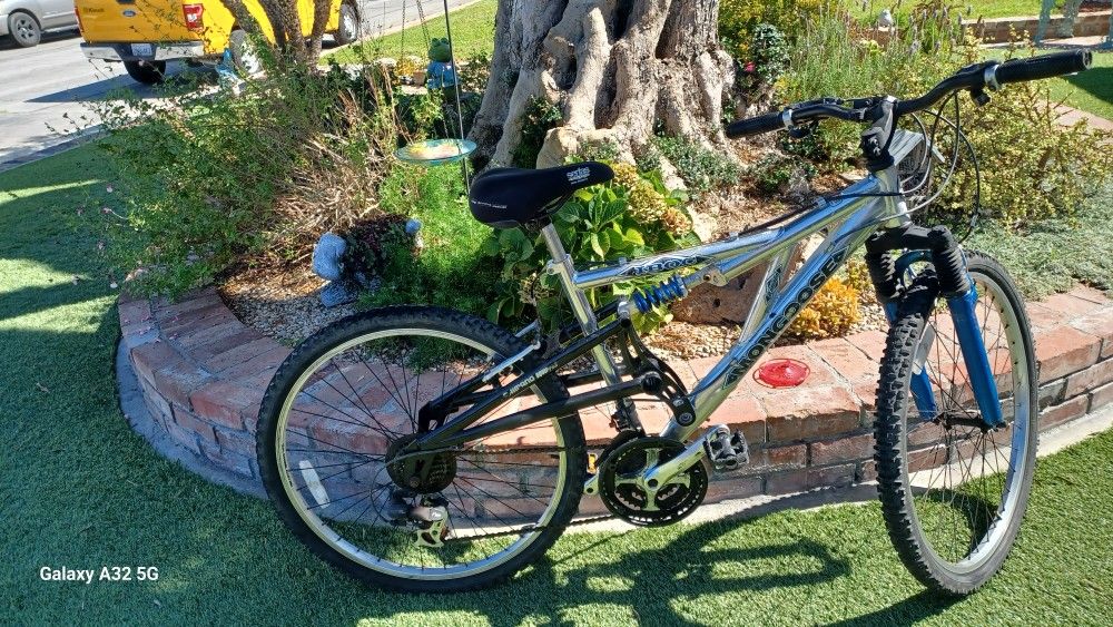 Mongoose IBOC Mens All Alum Full Susp Mountain Bike XLNT 26