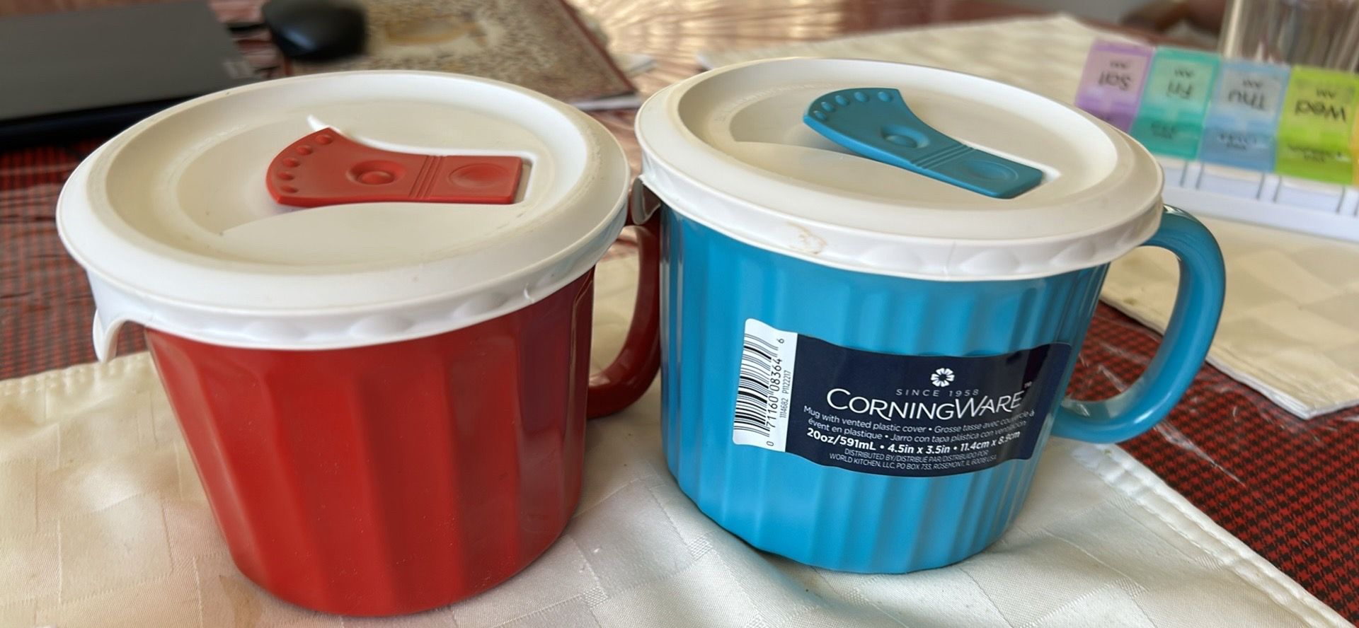 Corning ware soup cups