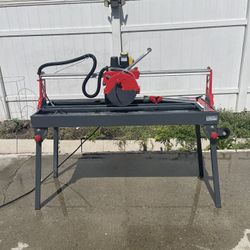 Wet Tile Saw Rubi DC-250-1200