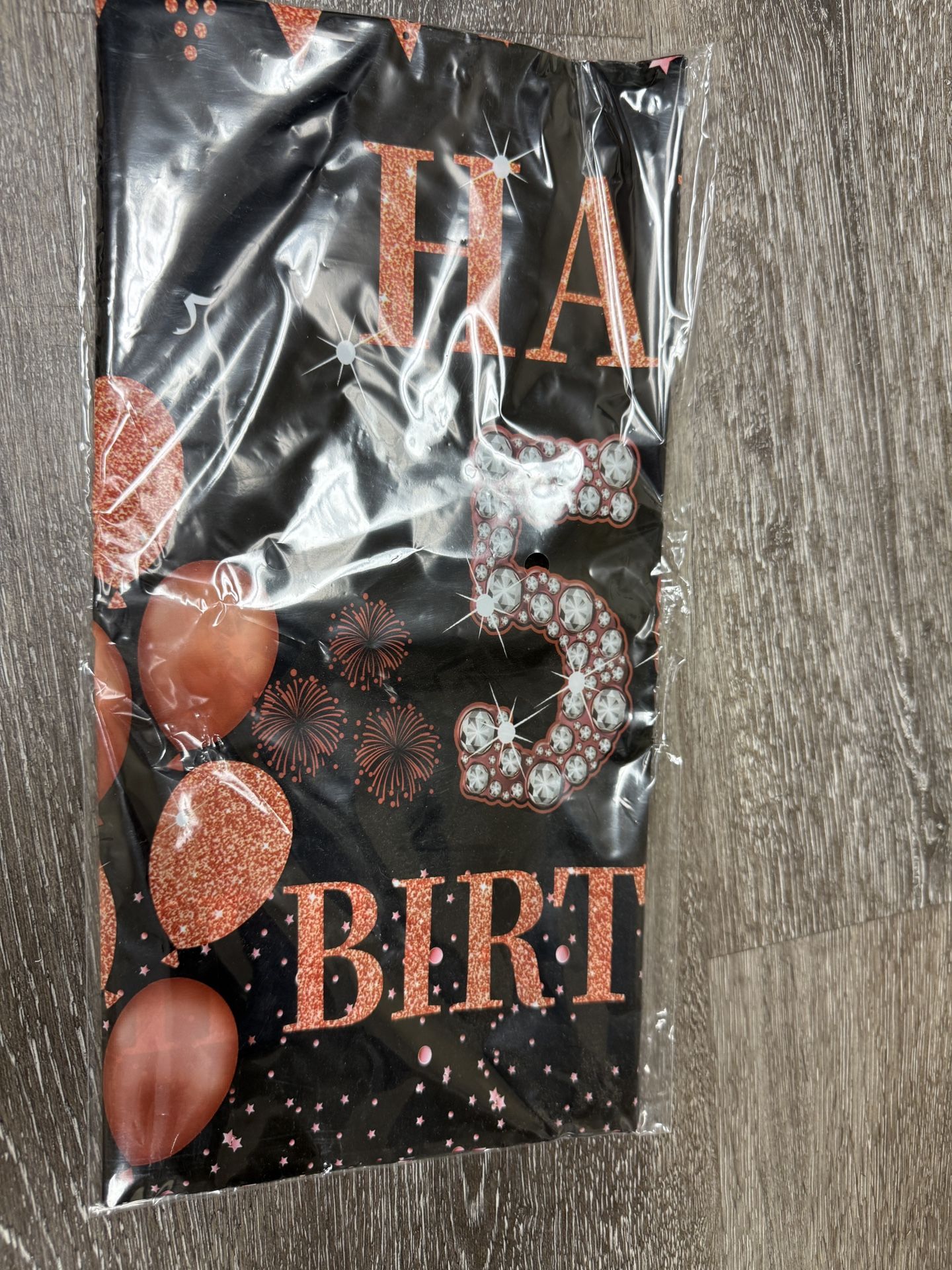 50th Birthday Banner