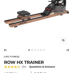 LIFE FITNESS  ROW HX TRAINER