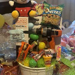 Mickey mouse easter basket