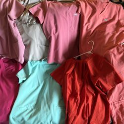 Figs Scrubs Lot Womens Set Multi Colored Size Large Technical