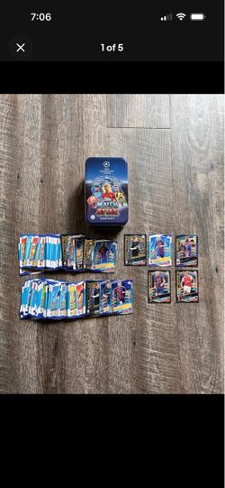 TOPPS Champions League 2016-17 (110 Cards with Tin)