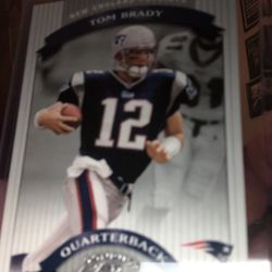 Tom Brady Football Card