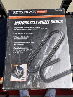 Motorcycle Wheel Chock