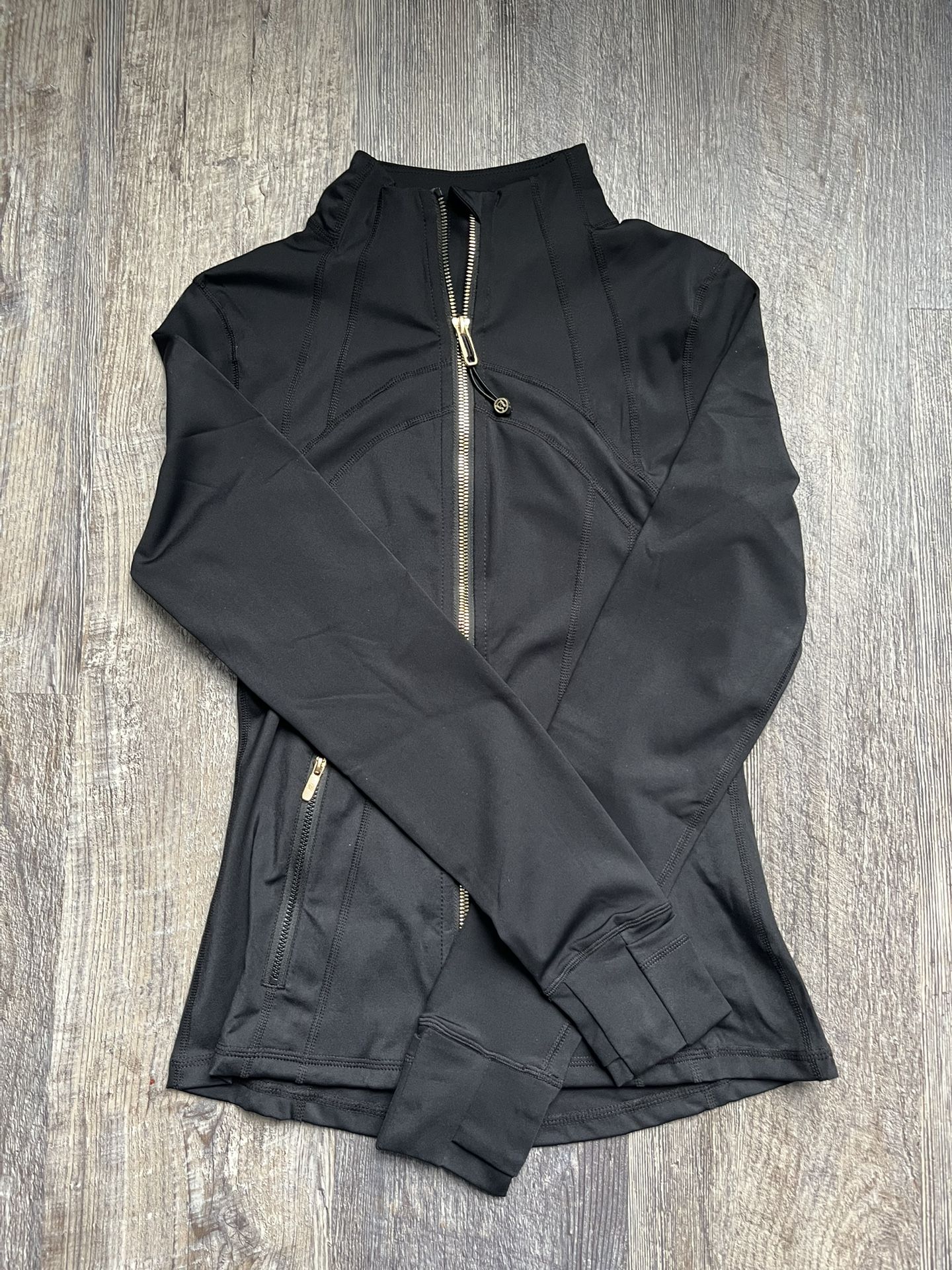 Lulu lemon Gold And Black Define Jacket