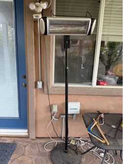 Electric patio and garage heater