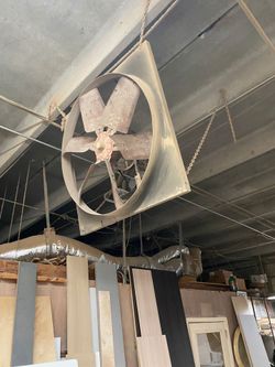 Overhead Ventilation Fan 48" Square
