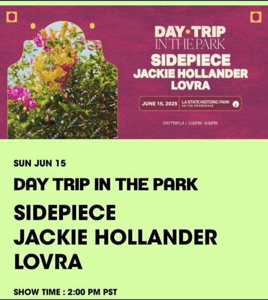 Sidepiece Tickets